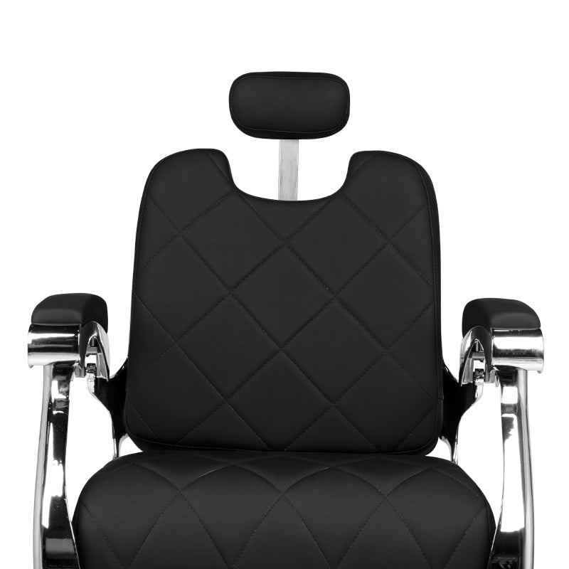 Barberstoel Gabbiano Dario Zwart - afbeelding 4
