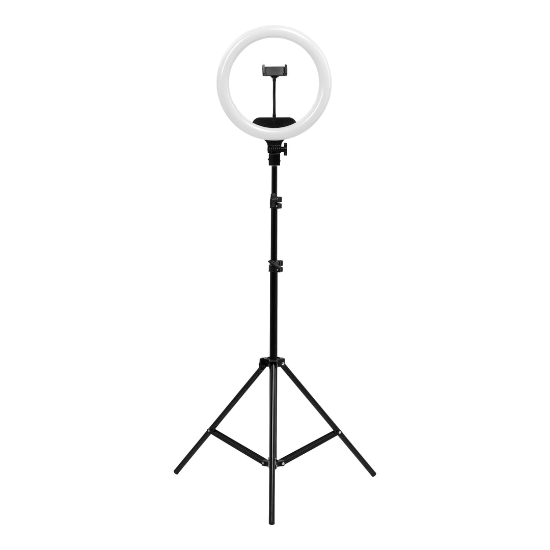 Ringlampe med Stativ 13" 36W Sort - billede 2