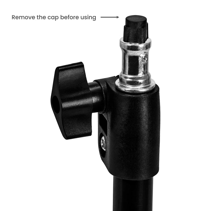 Ringlampe med Stativ 13" 36W Sort - billede 13