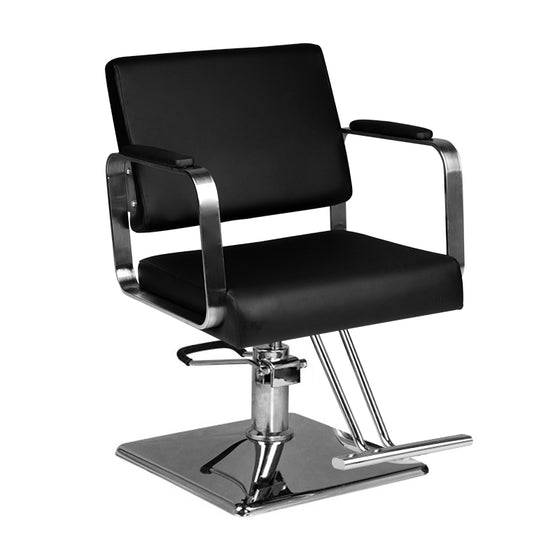 Frisørstol Hair System HS202 - Sort