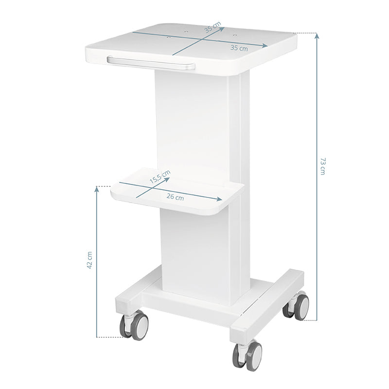 Roltafel 090 Wit - afbeelding 5