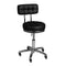 Taburet Justerbar AM-877 Sort
