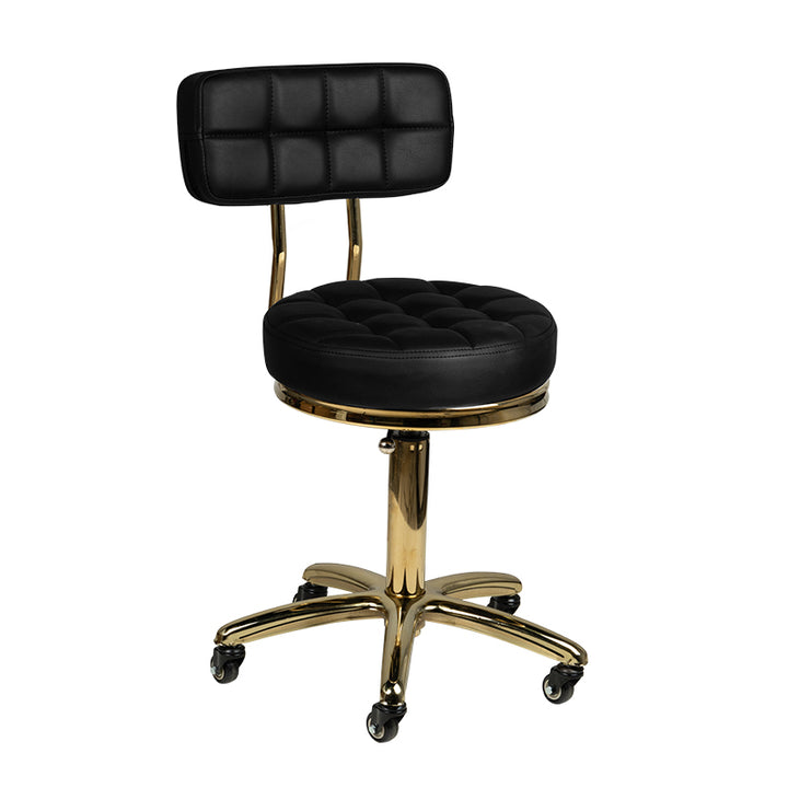 Taburet AM-961 - Guld/Sort
