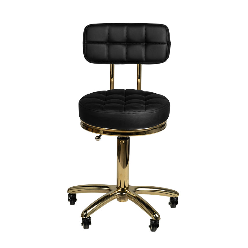 Taburet AM-961 - Guld/Sort - billede 2