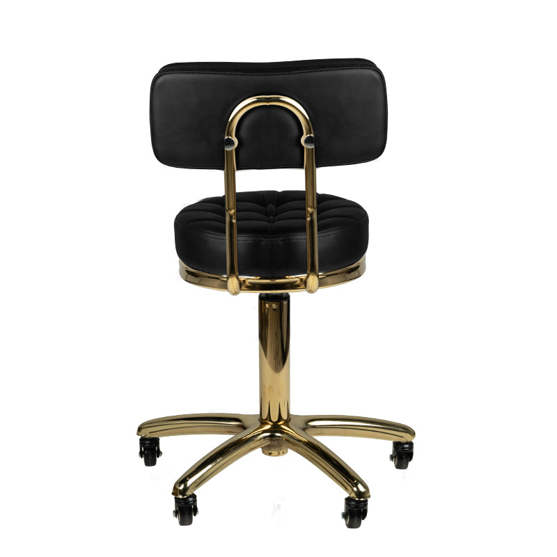 Taburet AM-961 - Guld/Sort - billede 4
