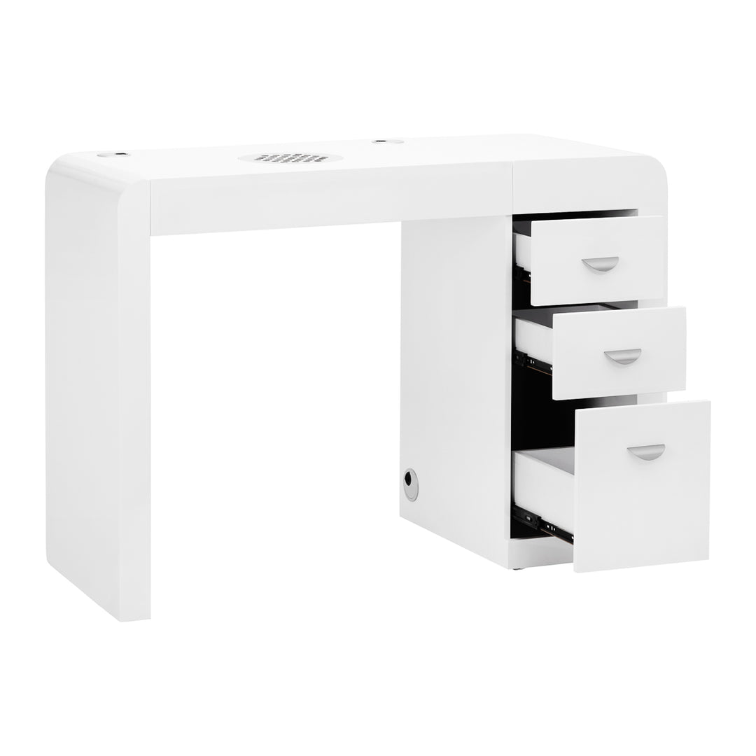 Manicure Tafel 312 Wit met Afzuiging - afbeelding 2