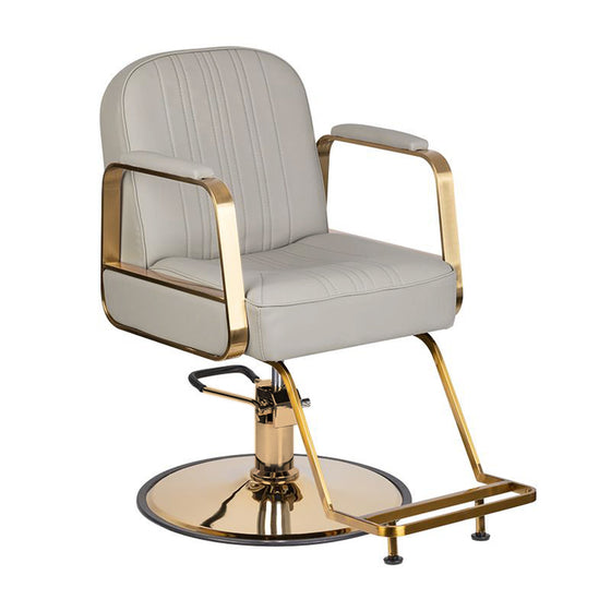 Frisørstol Gabbiano Acri Guld-Beige