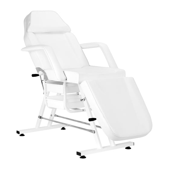Behandlingsstol Sillon med Bakke Hvid