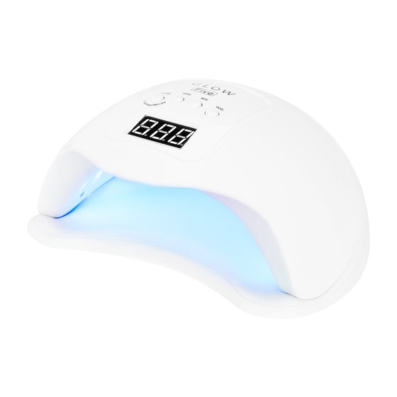 UV Lampe Negle Dual LED Glow 5 48W USB Hvid