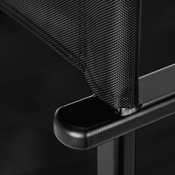 Make-up Stoel Inklapbaar Aluminium Gabbiano Zwart - afbeelding 5
