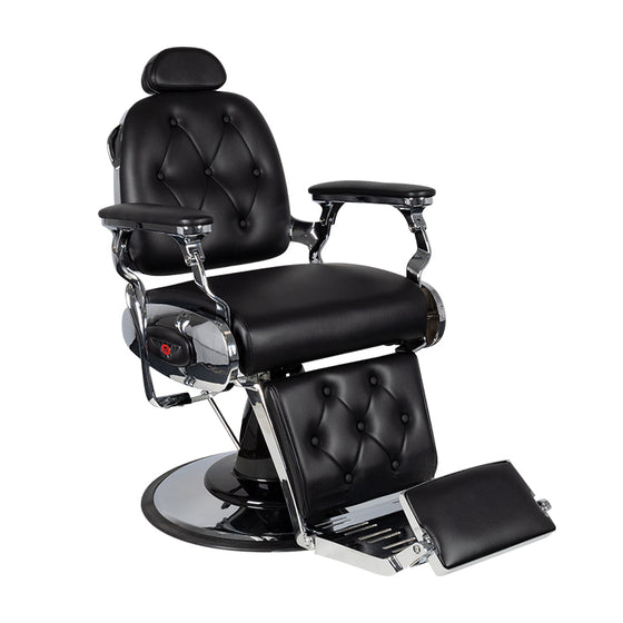 Barberstol Gabbiano Pietro - Sort