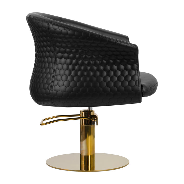 Kappersstoel Gabbiano Versailles Goud-Zwart - afbeelding 2