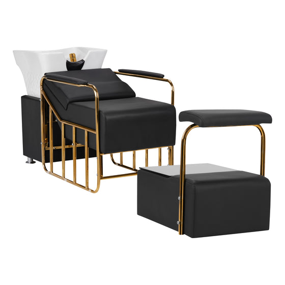 Vaskestol Gabbiano Mayka - Guld-Sort