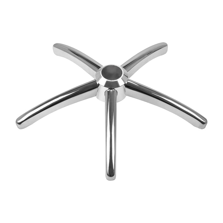 Tabouret Onderstel 5-Ster Chroom zonder Wielen Activeshop