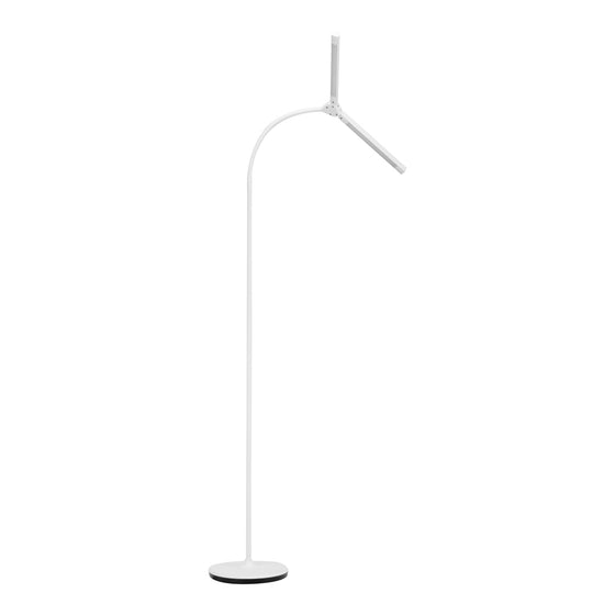 LED Lampe med Stativ og Justerbar Lysintensitet Glow 6019 Hvid