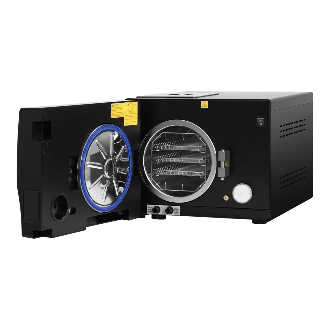 Autoclaaf Lafomed Standard Line LFSS08AA LED met Printer 8 L Klasse B Medisch Zwart - afbeelding 3