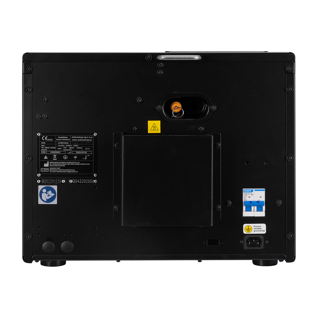 Autoclaaf Lafomed Standard Line LFSS08AA LED met Printer 8 L Klasse B Medisch Zwart - afbeelding 14