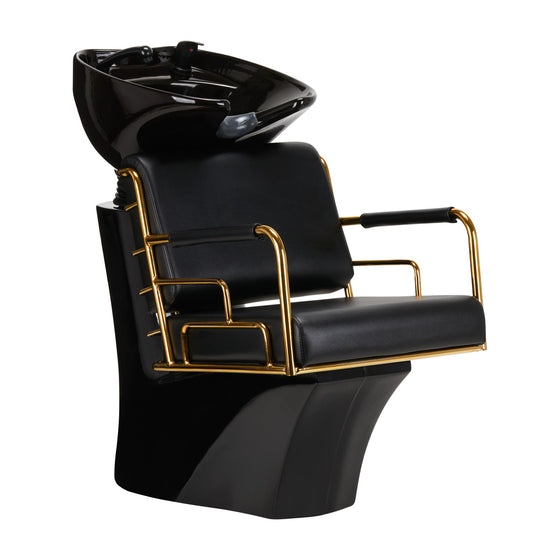Vaskestol Gabbiano Prato - Sort/Guld