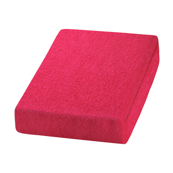 Stolbetræk til Behandlerstol Terry 190 x 60 cm Fuchsia