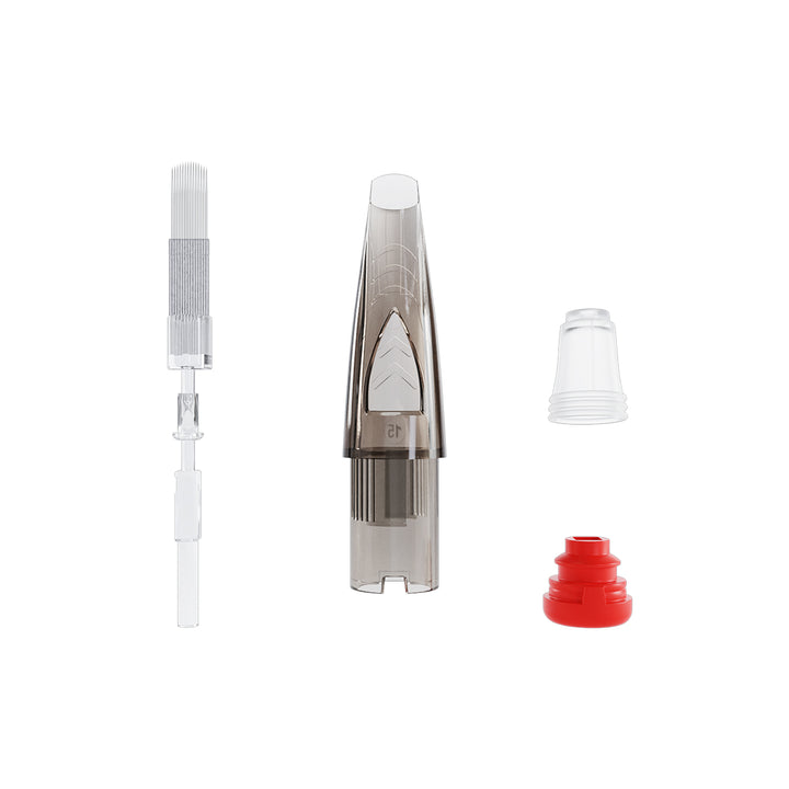 Tattoo Naalden Cartridge Soft Edge Magnum 21 SEM 0.30 mm El Cartel V2 10 st - afbeelding 4