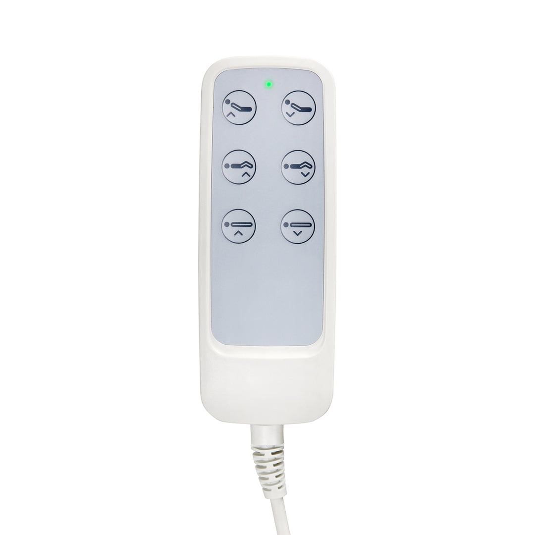 Elektrische Behandelstoel Lux 273B 3 Motoren Grijs-Grijs - afbeelding 13