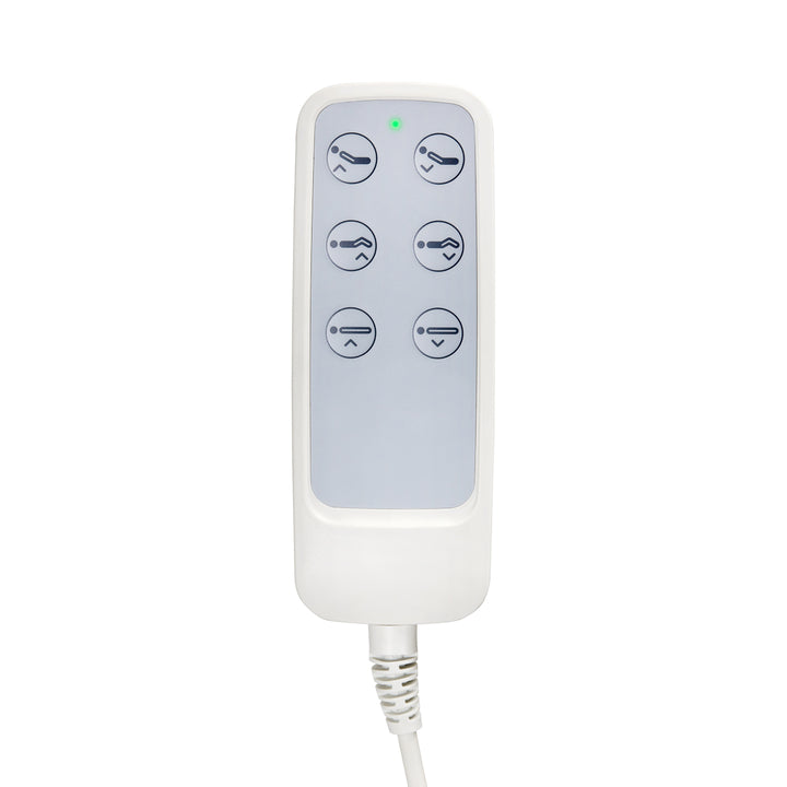 Elektrische Behandelstoel Lux 273B 3 Motoren Grijs-Grijs - afbeelding 13