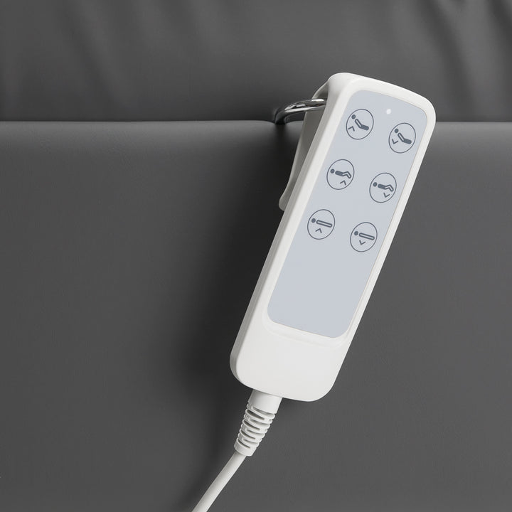 Elektrische Behandelstoel Lux 273B 3 Motoren Grijs-Grijs - afbeelding 14