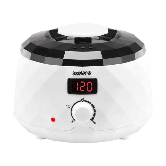 Voksvarmer Blik iWax Diamond Tech 400ml 100W Hvid