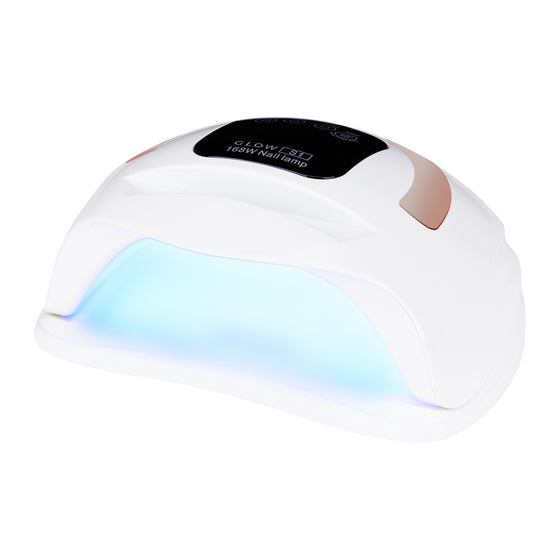 UV Lampe Negle Dual LED Glow S1 168W Hvid-Guld