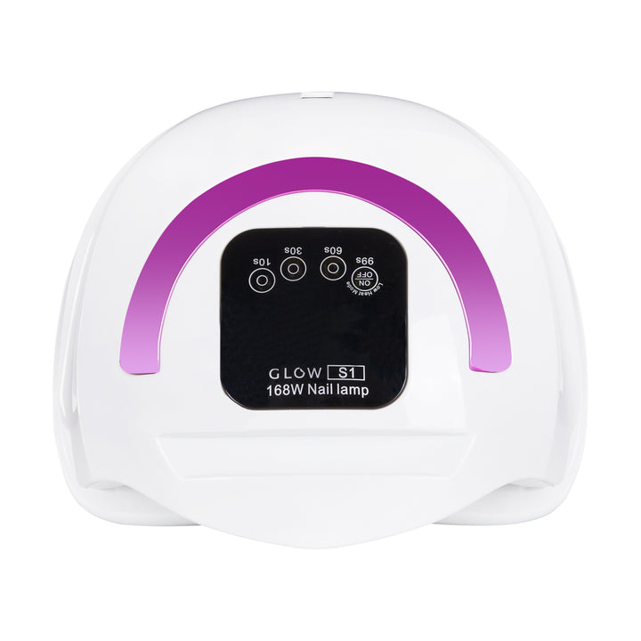 UV Lamp Nagels Dual LED Glow S1 168W Wit-Roze - afbeelding 6