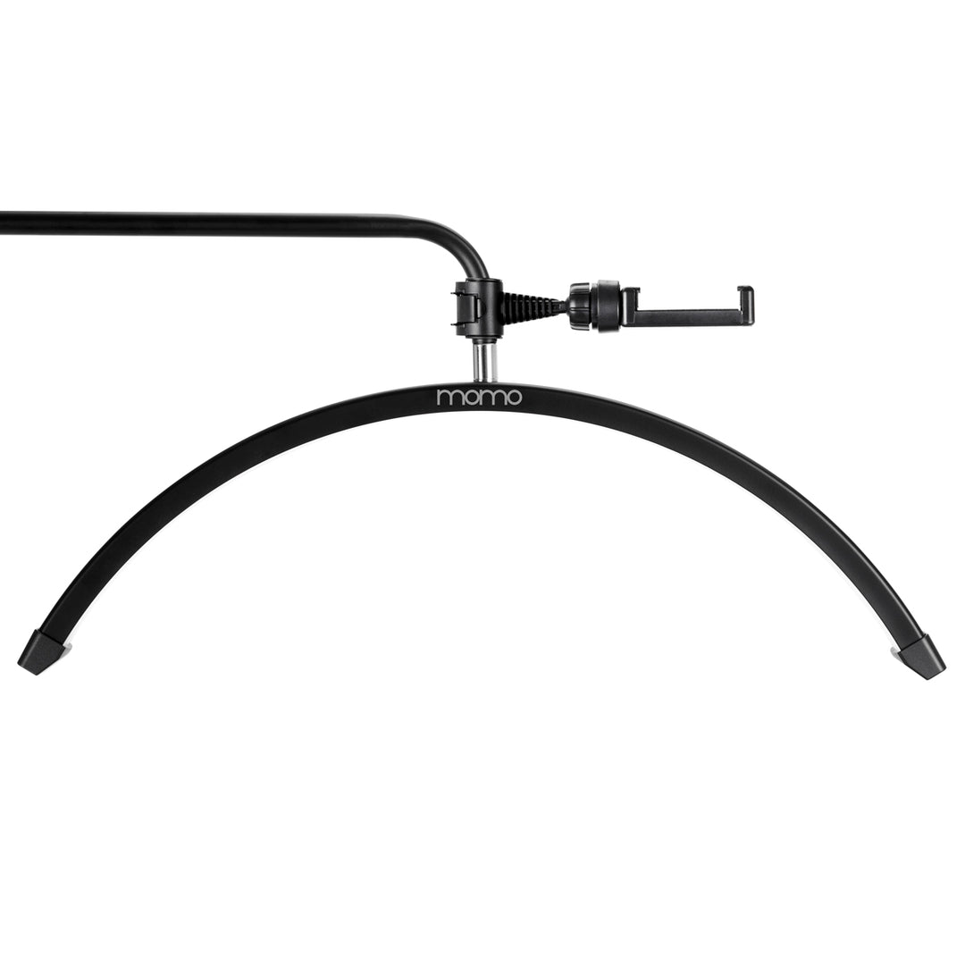 Vippelampe LED med Stativ og Justerbar Farve- og Lysintensitet Momo Moon MX6 Sort - billede 2