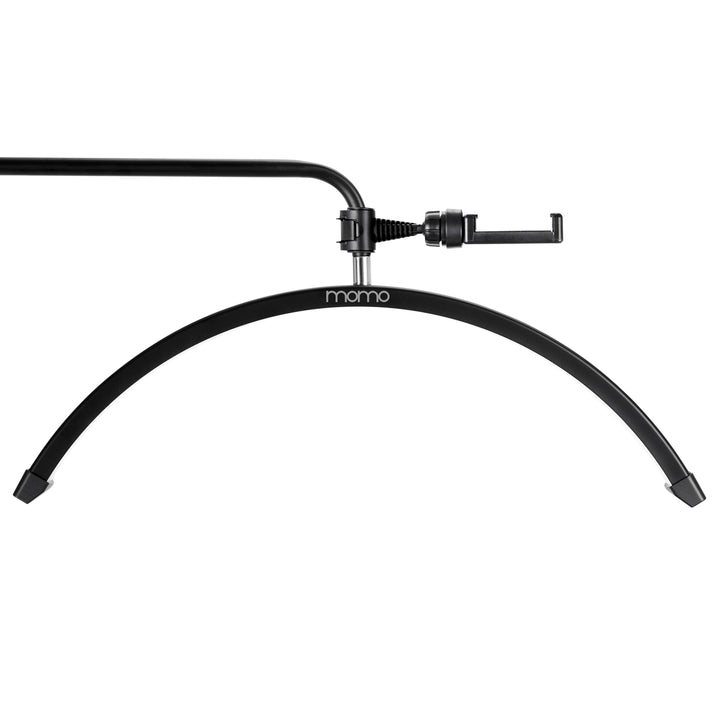 Vippelampe LED med Stativ og Justerbar Farve- og Lysintensitet Momo Moon MX6 Sort - billede 2