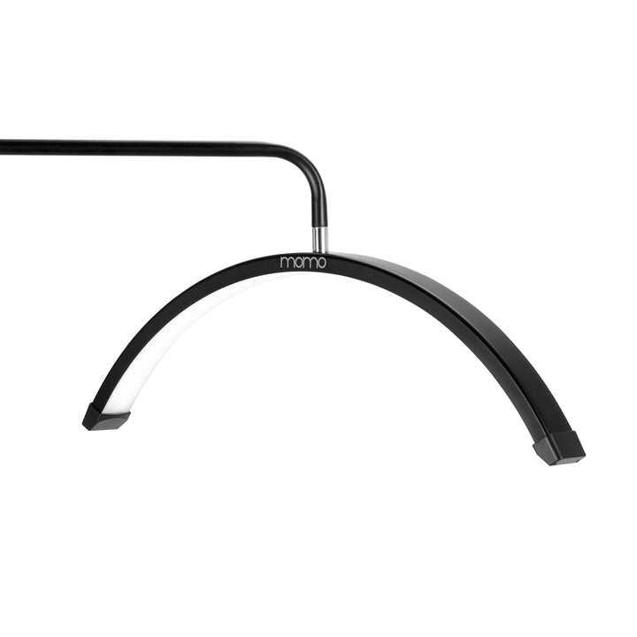 Vippelampe LED med Stativ og Justerbar Farve- og Lysintensitet Momo Moon MX6 Sort - billede 4
