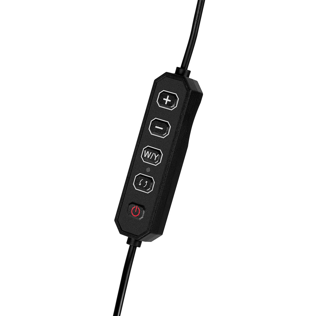 Vippelampe LED med Stativ og Justerbar Farve- og Lysintensitet Momo Moon MX6 Sort - billede 11