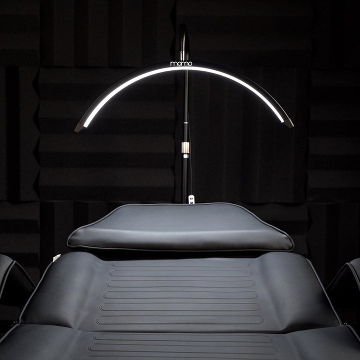 Wimperlamp LED met Statief en Instelbare Kleur- en Lichtintensiteit Momo Moon MX6 Zwart - afbeelding 14