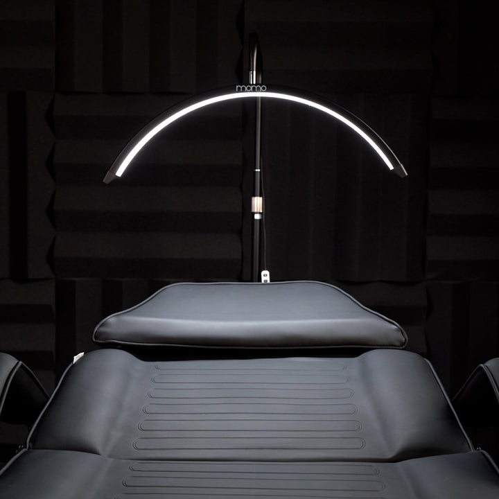 Vippelampe LED med Stativ og Justerbar Farve- og Lysintensitet Momo Moon MX6 Sort - billede 14