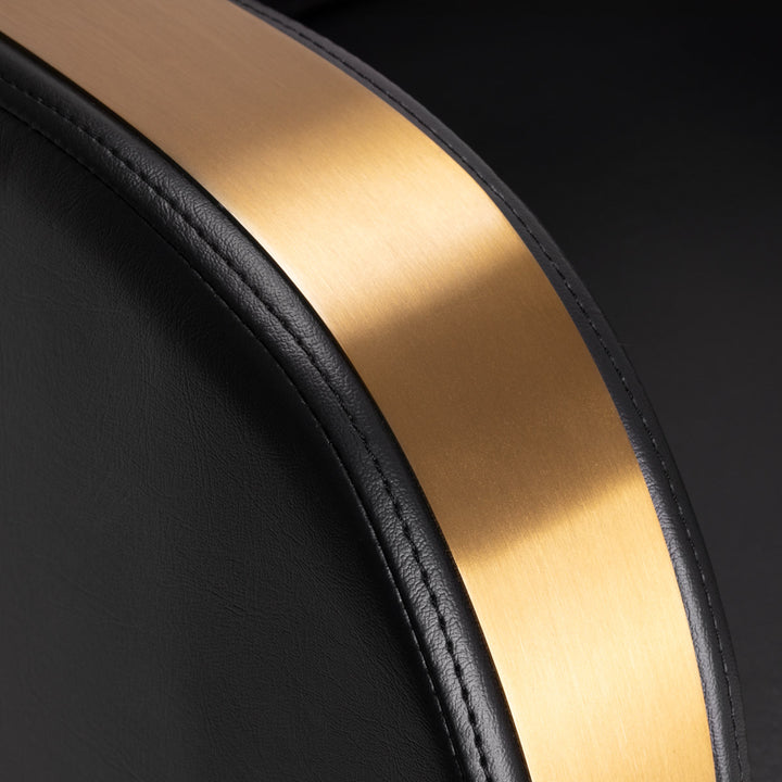 Kappersstoel Gabbiano Malaga Goud-Zwart - afbeelding 5