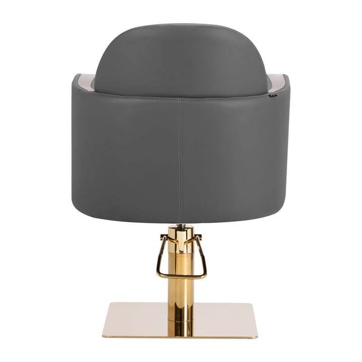 Kappersstoel Gabbiano Malaga Goud-Grijs - afbeelding 4