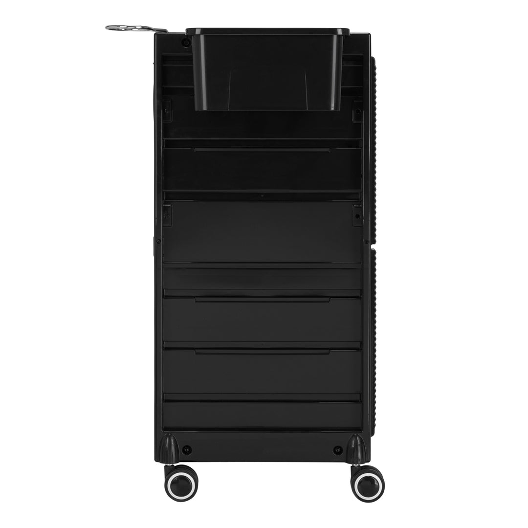 Werkwagen Kapper met Slot Gabbiano C12 Zwart - afbeelding 7
