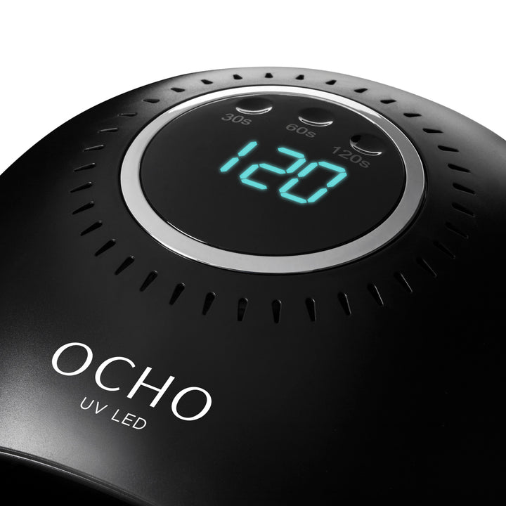 UV Lampe Negle LED Ocho Nails 8 84W Sort - billede 6