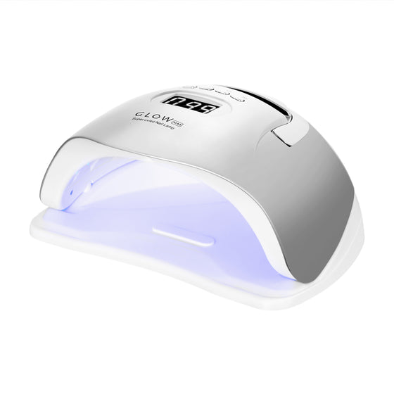 UV Lampe Negle LED Glow F2 220W Sølv