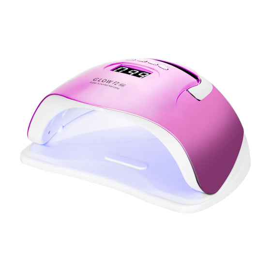 UV Lampe Negle LED Glow F2 220W Rosa