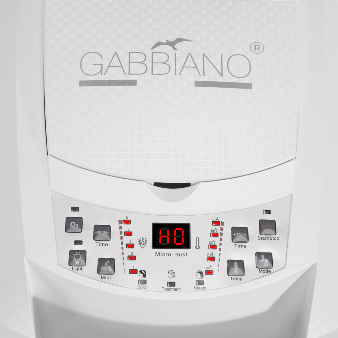 Haarstomer met Statief Actieve Ozonisatie Gabbiano 408D Wit - afbeelding 15