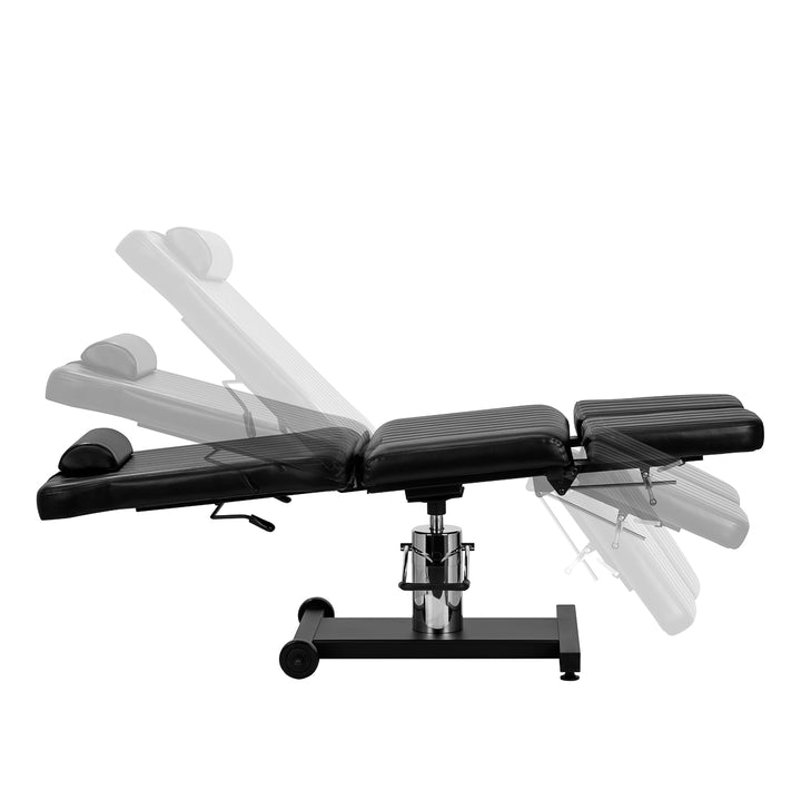 Tattoostoel Hydraulisch Pro Ink 611 Zwart - afbeelding 6