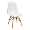 Salonstoel Hout 4Rico QS-185 Wit