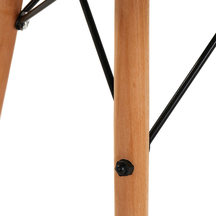 Salonstoel Hout 4Rico QS-185 Zwart - afbeelding 7