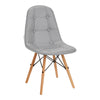 Salonstoel Hout 4Rico QS-185 Grijs