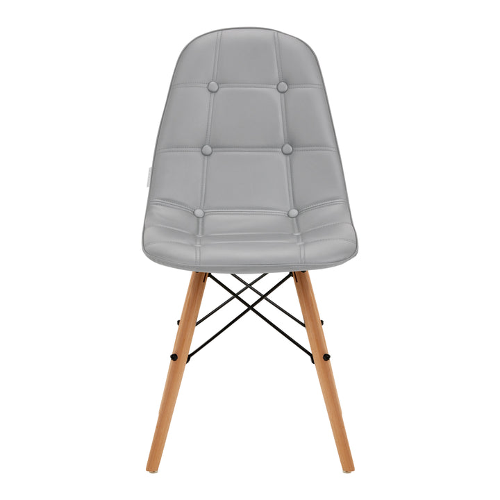 Salonstoel Hout 4Rico QS-185 Grijs - afbeelding 3