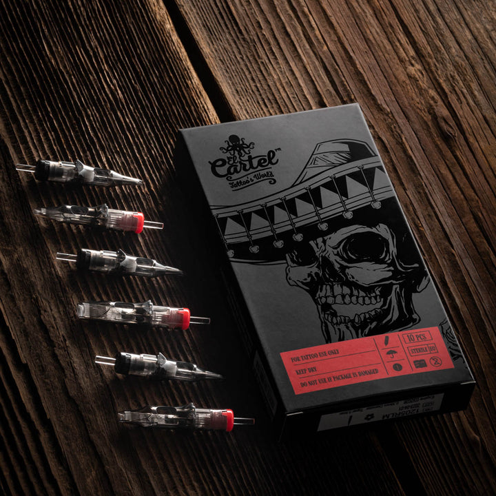 Tattoo Naalden Cartridge RL-X 3RLX 6 InRow 0.25 mm El Cartel V2 10 st - afbeelding 5