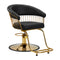 Frisørstol Hair System Lille - Guld/Sort